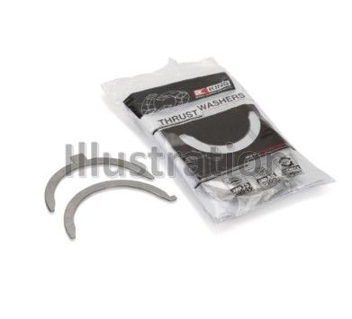 Engine Crankshaft Thrust Washer Set (King Engine Bearings TW1050AM)