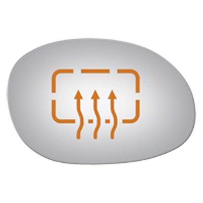 Replacement Door Mirror Glass  Right 