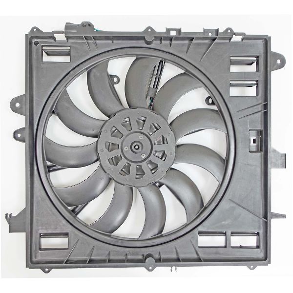 Replacement Dual Radiator and Condenser Fan Assembly 