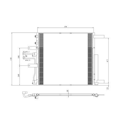 Replacement A/C Condenser 