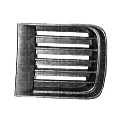 Replacement Bumper Cover Grille  Front Left Inside 