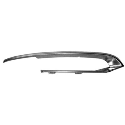 Replacement Bumper Cover Grille Molding  Front Right 