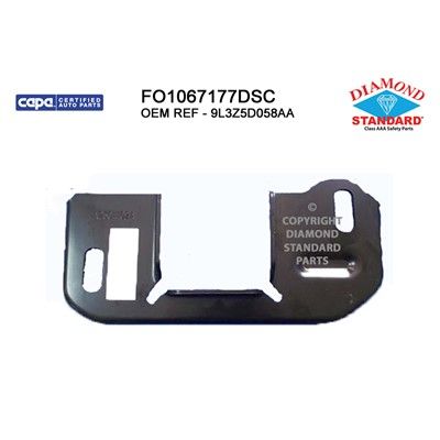 Replacement Bumper Mounting Bracket  Front Right 