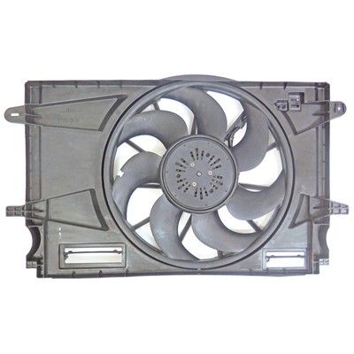 Replacement Dual Radiator and Condenser Fan Assembly 