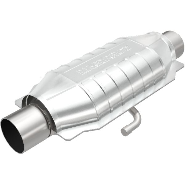 Catalytic Converter - Rear for 1983-1987 Dodge B250 (MagnaFlow Performance Exhaust 334016)