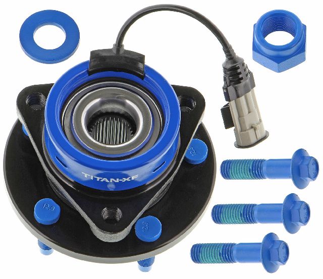 Wheel Bearing and Hub Assembly - Front (Mevotech TXF513206)