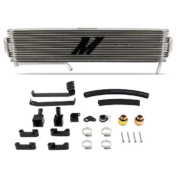 Automatic Transmission Oil Cooler for 2017-2019 Chevrolet Silverado 3500 HD (Mishimoto MMTC-DMAX-17SL)