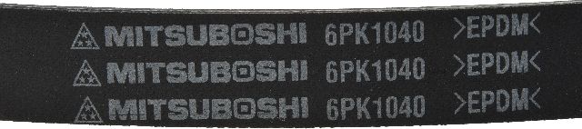 Accessory Drive Belt - Air Conditioning To Alternator for 2002-2003 Lexus ES300 (Mitsuboshi 6PK1040)
