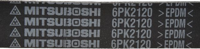 Accessory Drive Belt for 1994-1997 Cadillac DeVille (Mitsuboshi 6PK2120)