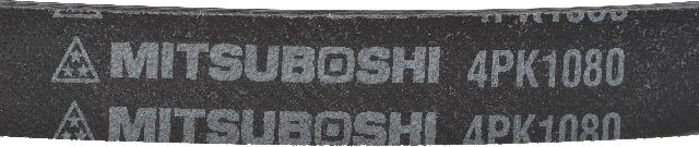 Accessory Drive Belt - Air Conditioning and Power Steering for 2001-2004 Chevrolet Tracker (Mitsuboshi 4PK1080)