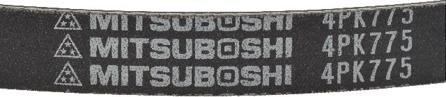 Accessory Drive Belt - Air Conditioning for 2010-2011 Mazda RX-8 (Mitsuboshi 4PK775)