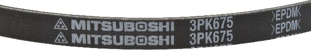 Accessory Drive Belt - Water Pump for 2003-2005 Mazda 6 (Mitsuboshi 3PK675)