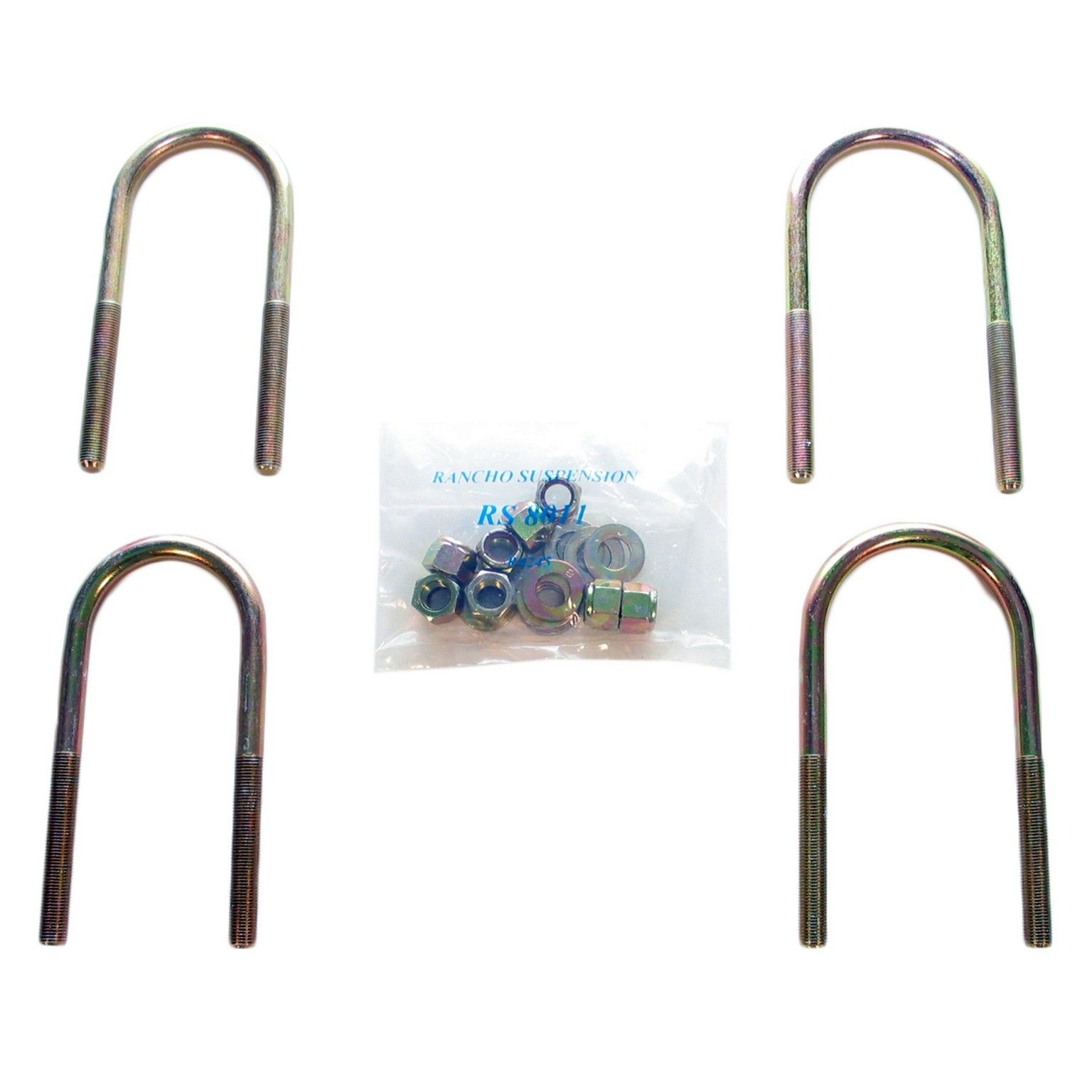 1995, 1994, 1993, 1992, 1991, 1990, 1989, 1988, 1987 Jeep Wrangler Leaf Spring Axle U-Bolt Kit