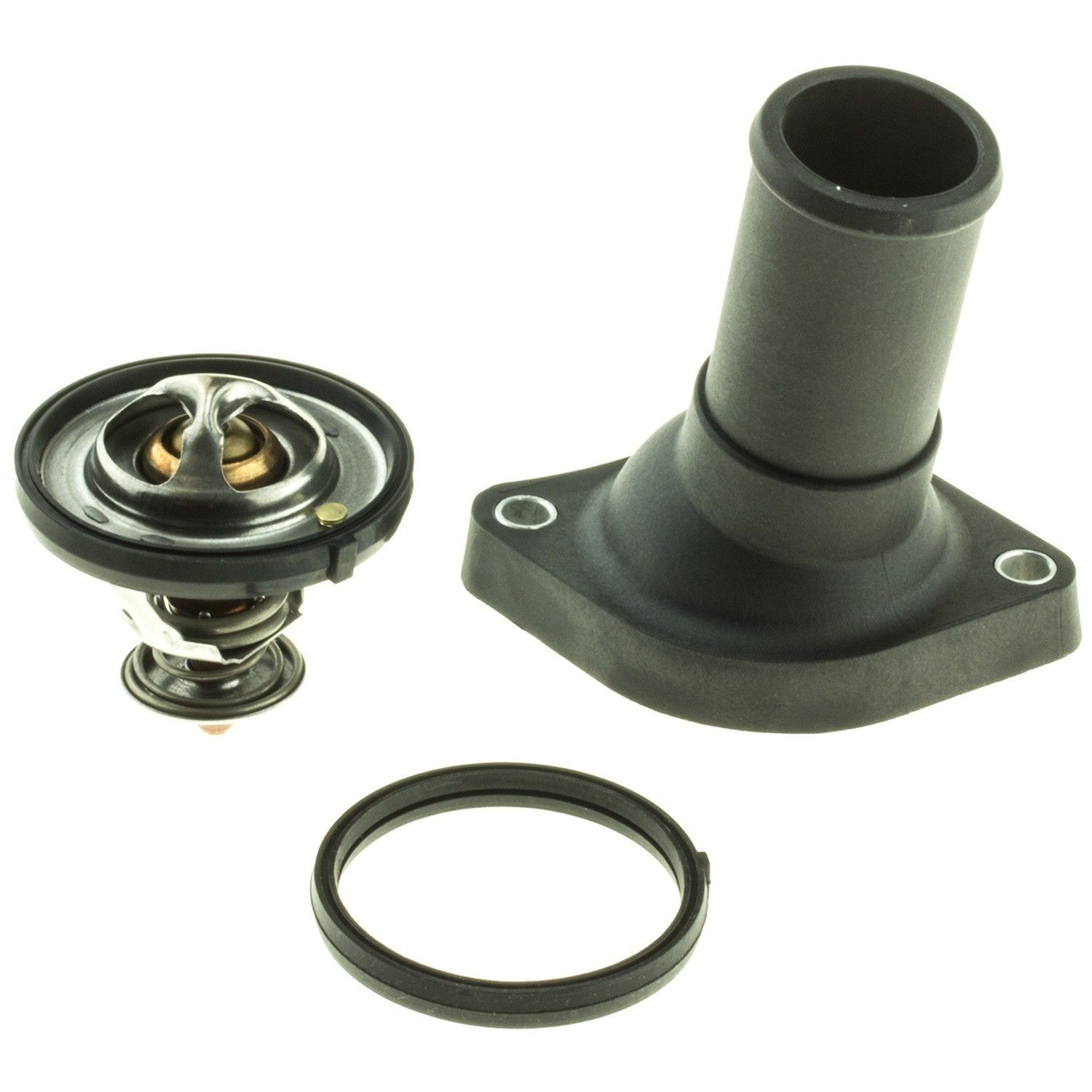 2017, 2016, 2015, 2014, 2013, 2012, 2011, 2010, 2009, 2008, 2007 Jeep Compass Engine Coolant Thermostat Housing Assembly