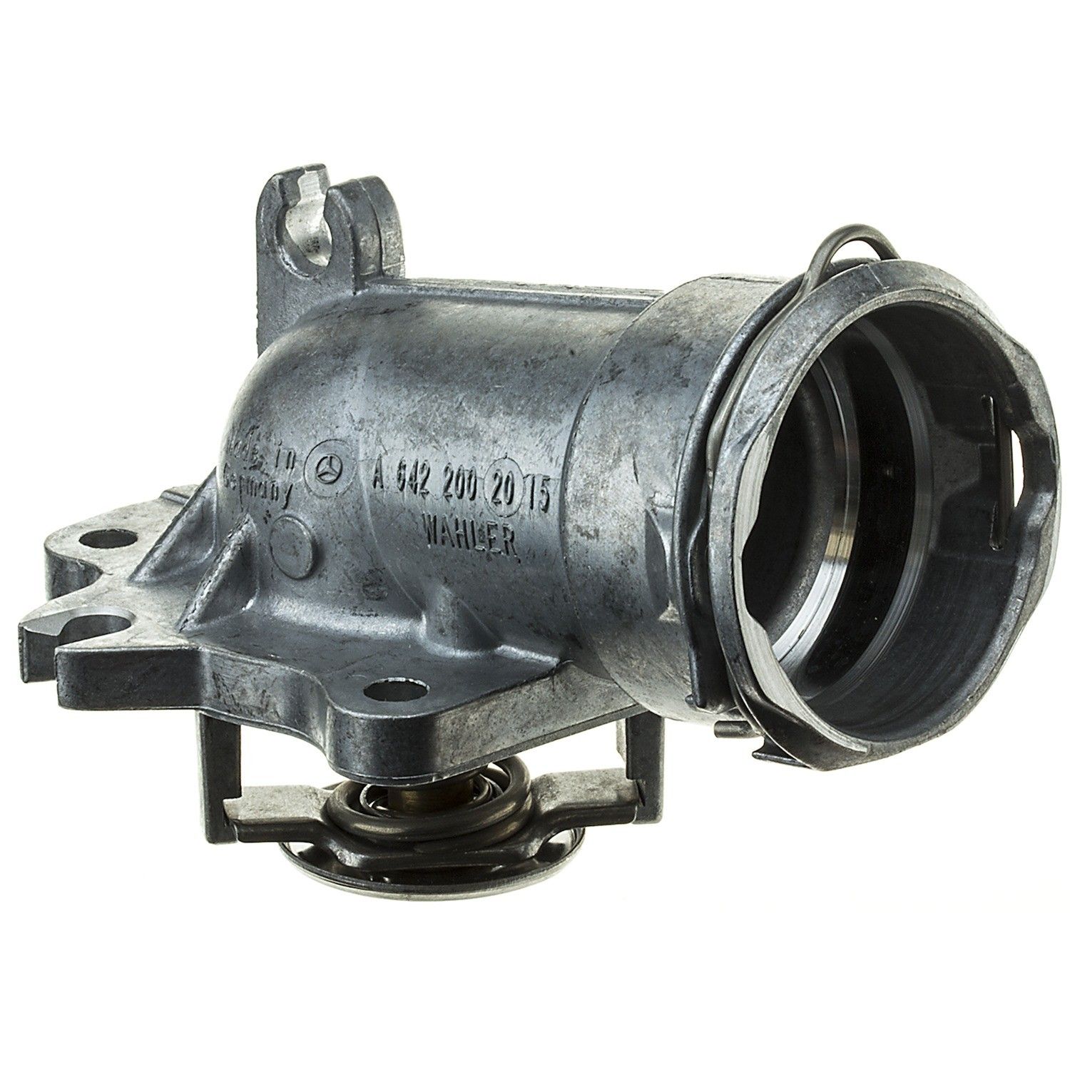 2021, 2020, 2019, 2018, 2017, 2016, 2015, 2014, 2013, 2012, 2011, 2010 Freightliner Sprinter 3500 2500 Engine Coolant Thermostat Housing Assembly