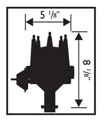 Distributor for 1969-1994 Chevrolet Blazer (MSD 8360)