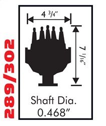 Distributor for 1963-1991 Ford Country Squire (MSD 8579)