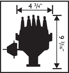 Distributor for 1970-1973 Dodge Charger (MSD 8388)