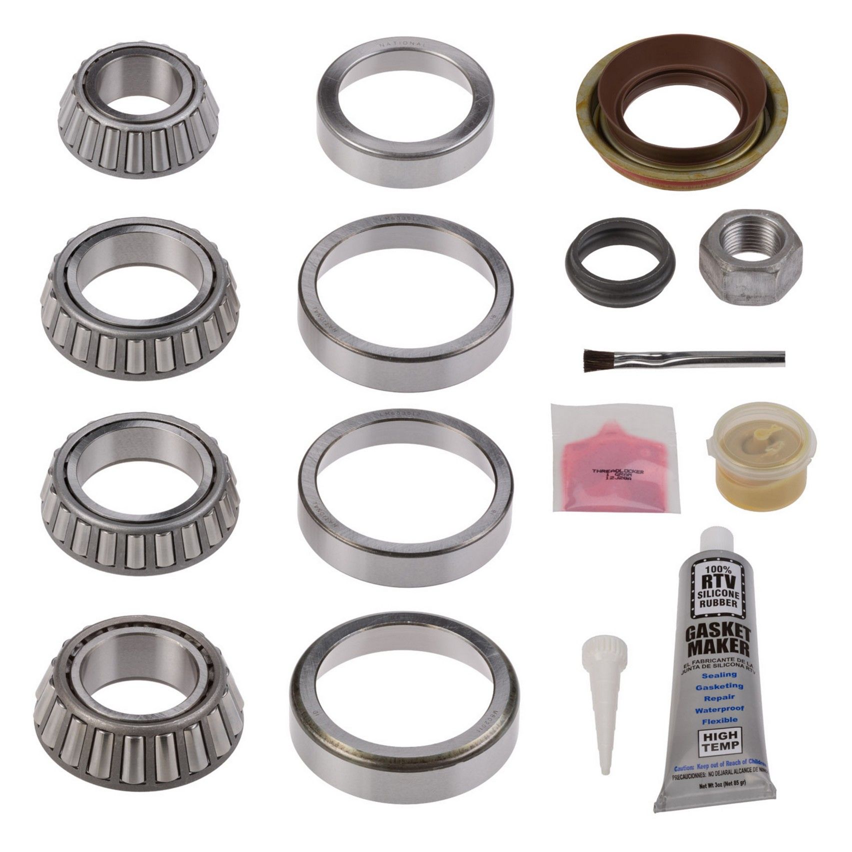 2010, 2009, 2008, 2007, 2006 Jeep Commander 1500 Van Axle Differential Bearing and Seal Kit