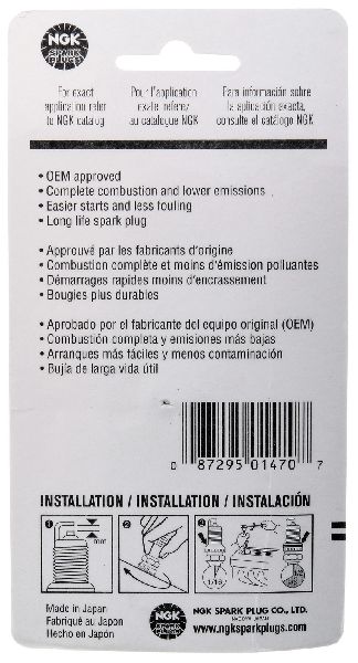 Spark Plug for 1973-1994 Arctic Cat Cheetah 440 (NGK 1470)