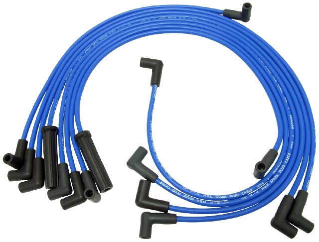 Spark Plug Wire Set for 1981 Chevrolet Bel Air (NGK 51355)