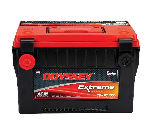 Vehicle Battery - Auxiliary, Primary (Odyssey Batteries ODX-AGM78)
