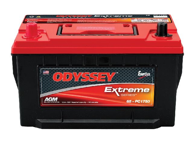 Vehicle Battery - Auxiliary, Primary (Odyssey Batteries ODX-AGM65)
