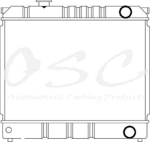 1995, 1994, 1993, 1992, 1991, 1990, 1989 Geo Tracker Radiator