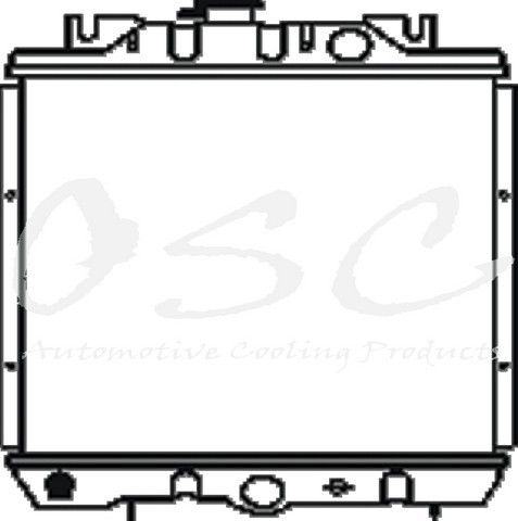 1989, 1988, 1987, 1986, 1985, 1984 Dodge Caravan & Country Radiator