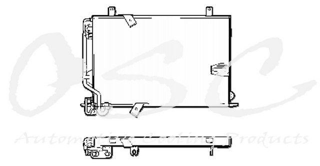 2001, 2000, 1999, 1998, 1997, 1996, 1995, 1994, 1993, 1992, 1991 BMW M5 A/C Condenser