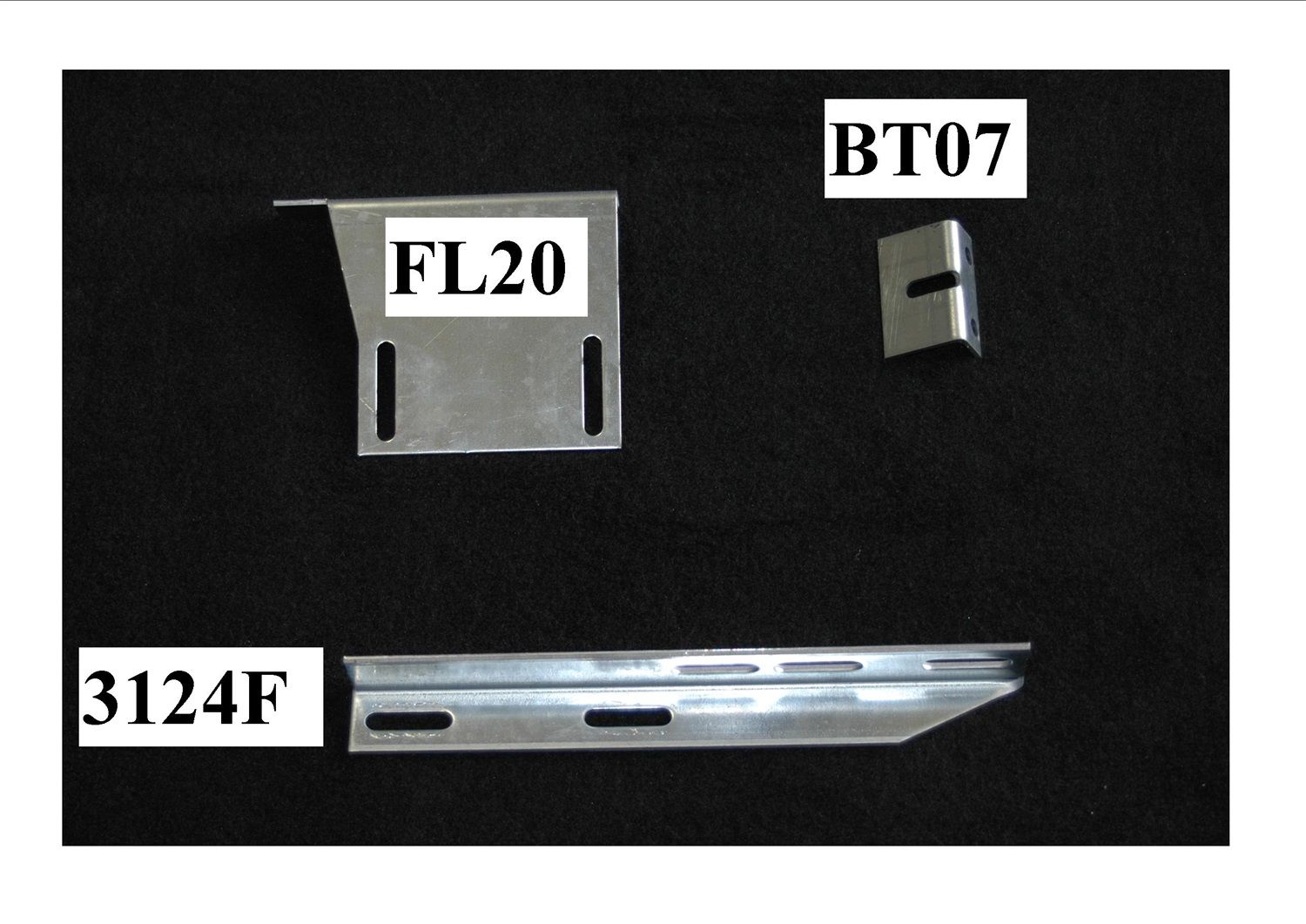 1996, 1995, 1994, 1993, 1992, 1991, 1990, 1989, 1988, 1987 Ford F-150 Running Board Mount Kit
