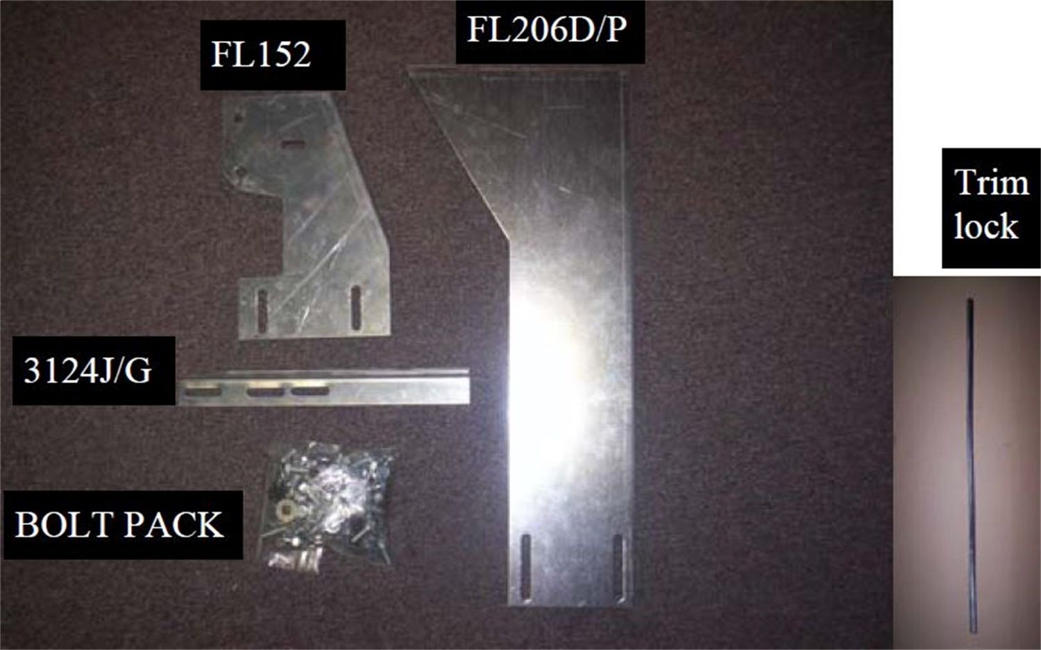 2018, 2017, 2016, 2015, 2014, 2013, 2012, 2011 Ram 3500 Running Board Mounting Bracket