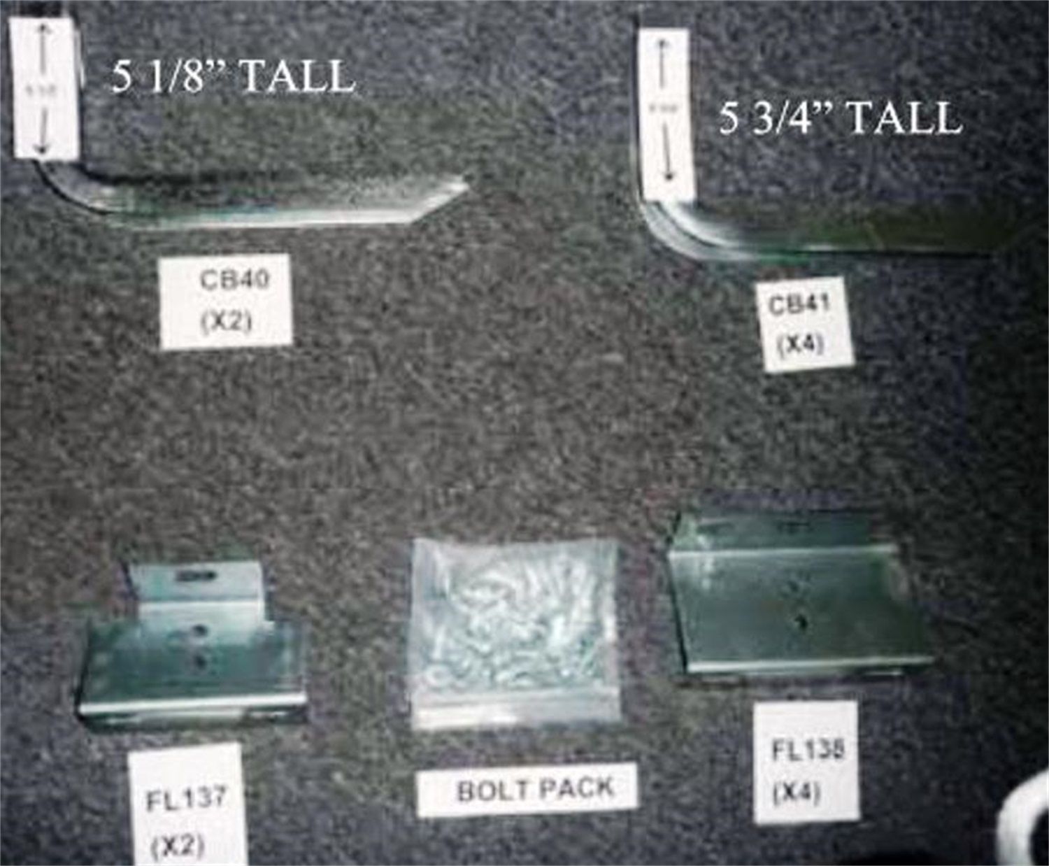 2010, 2009, 2008, 2007, 2006 Ford Explorer Running Board Mount Kit