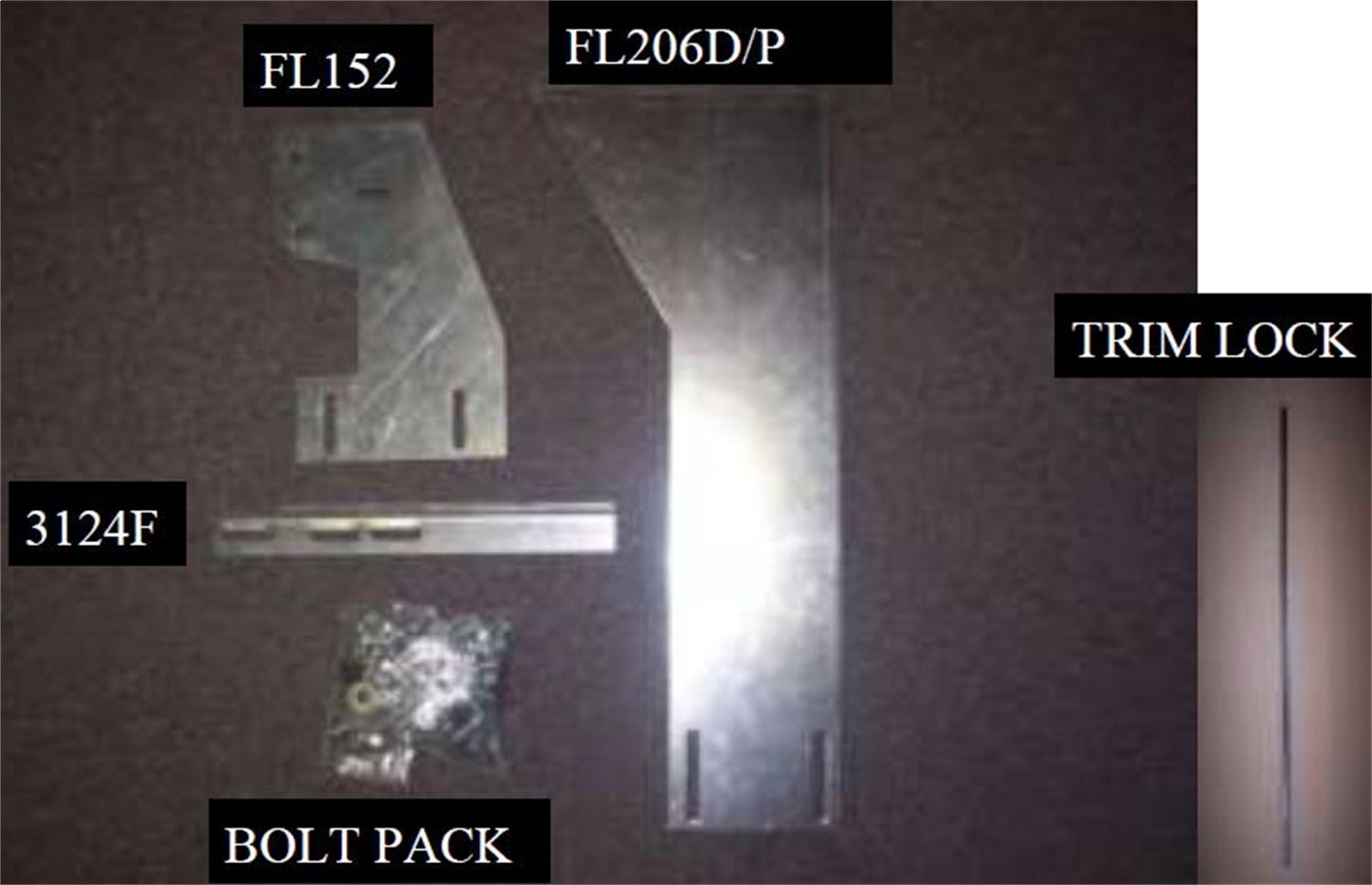 2018, 2017, 2016, 2015, 2014, 2013, 2012, 2011 Ram 2500 Running Board Mounting Bracket