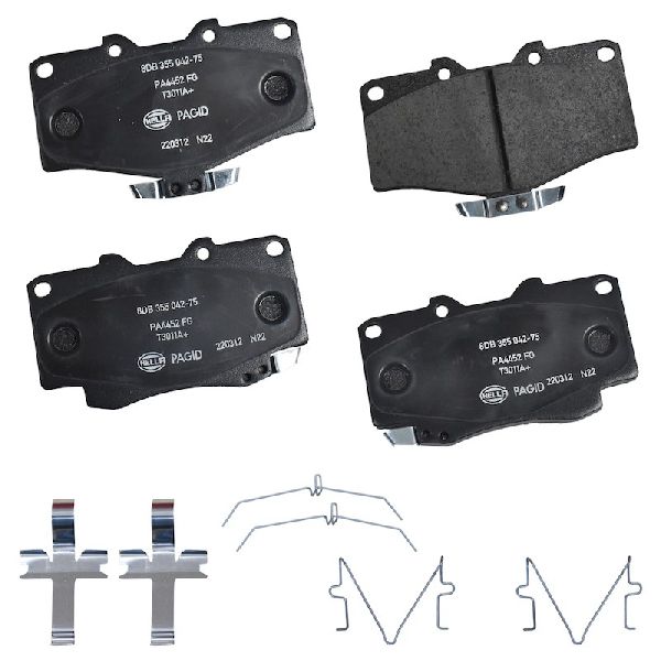 Disc Brake Pad Set - Front for 1990-2002 Toyota 4Runner (Pagid 355042751)