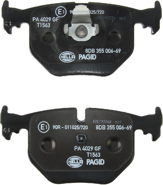 Disc Brake Pad Set - Rear for 2000-2003 BMW M5 (Pagid 355006691)
