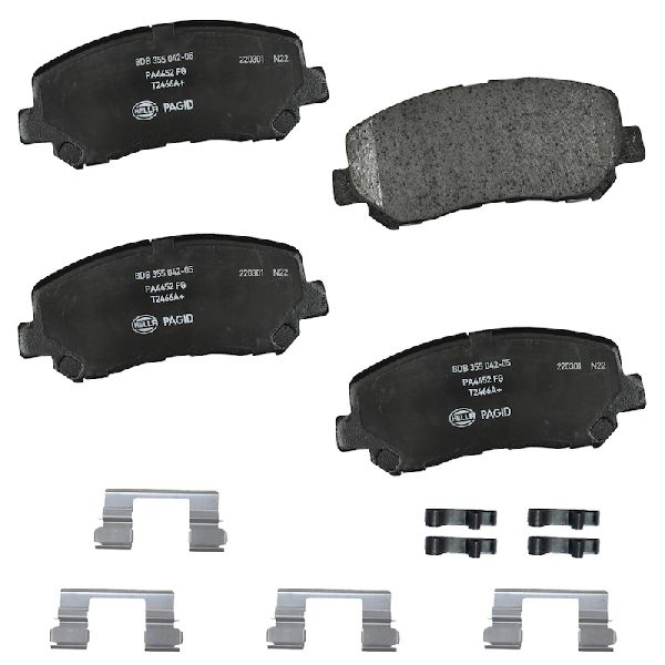 Disc Brake Pad Set - Front for 2013-2015 Dodge Dart (Pagid 355042051)