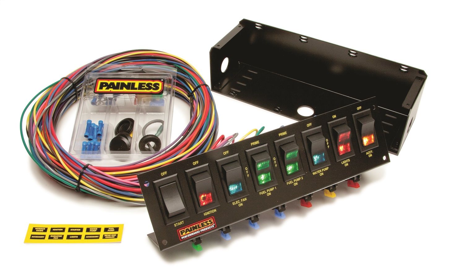 Multi Purpose Switch Panel Kit Painless Wiring 50303