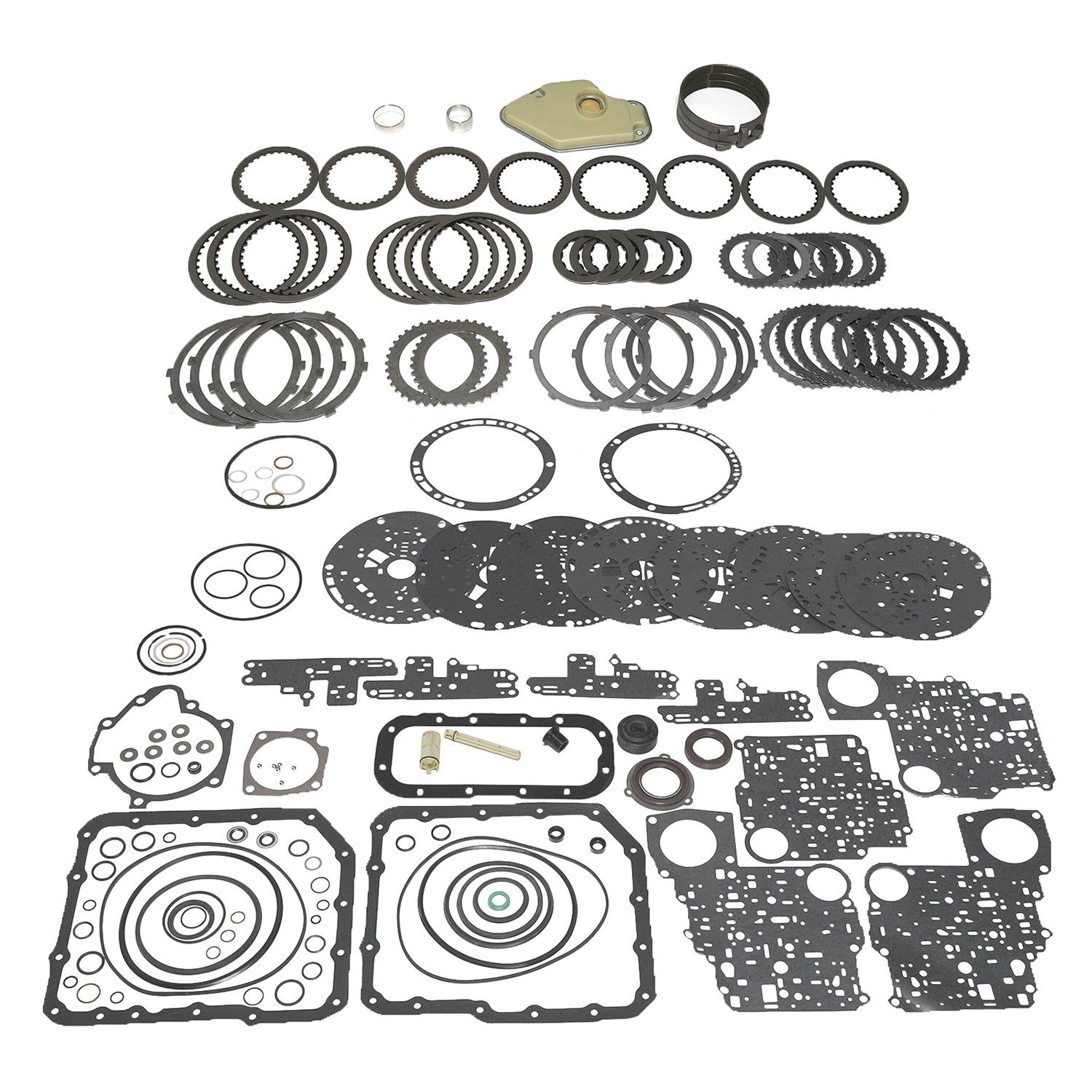 2003, 2002, 2001, 2000, 1999, 1998, 1997, 1996, 1995, 1994, 1993, 1992, 1991 Isuzu Rodeo Automatic Transmission Master Repair Kit