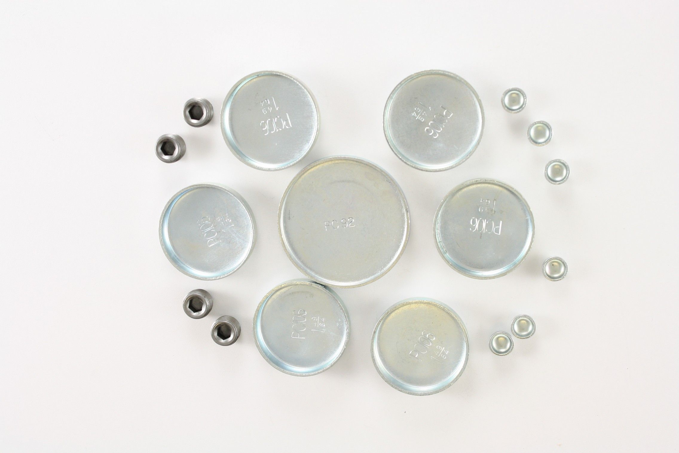 1971, 1970, 1969, 1968, 1967, 1966, 1965, 1964 Ford Custom 500 Engine Expansion Plug Kit