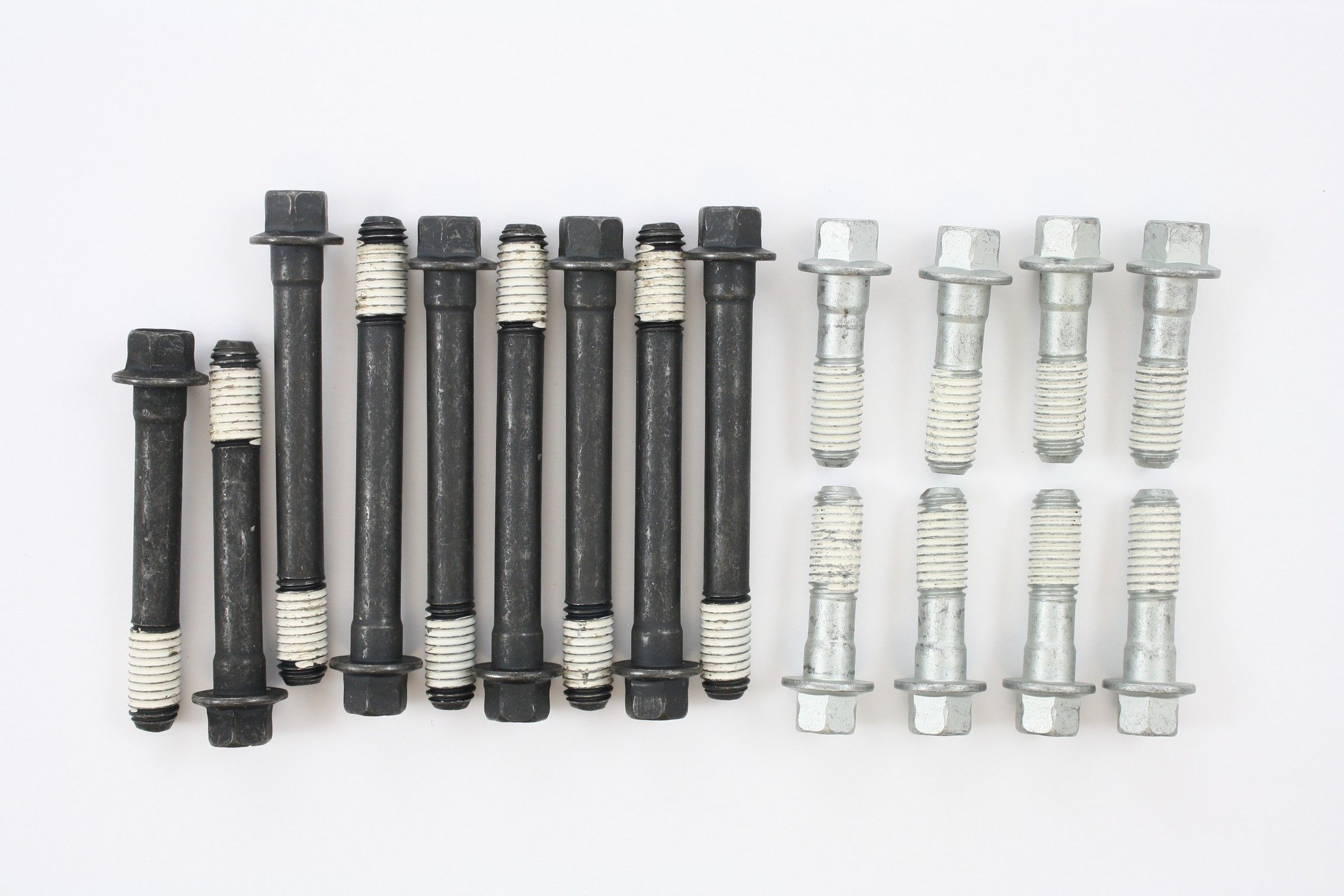 1991, 1990, 1989, 1988, 1987, 1986, 1985, 1984, 1983, 1982, 1981, 1980, 1979, 1978, 1977, 1976, 1975, 1974, 1973, 1972, 1971, 1970 GMC Jimmy Hummer Engine Cylinder Head Bolt Set