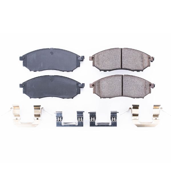 Disc Brake Pad Set - Front for 2008-2012 INFINITI EX35 (Powerstop 17-888)