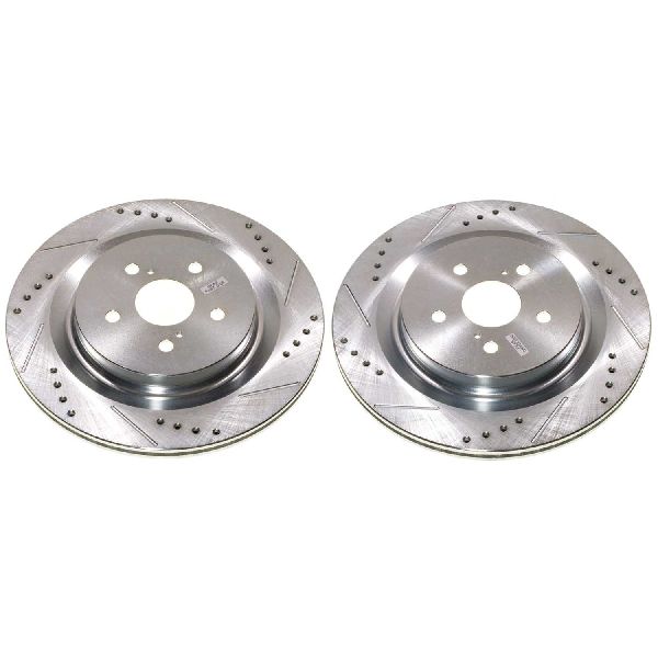 Disc Brake Rotor Set - Rear for 2023-2024 Lexus RX350 (Powerstop JBR1910XPR)