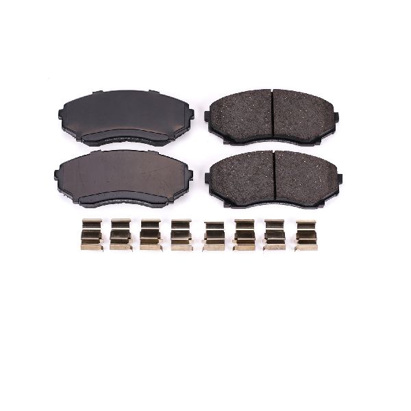 Disc Brake Pad Set - Front for 1992-2006 Mazda MPV (Powerstop 17-1038)