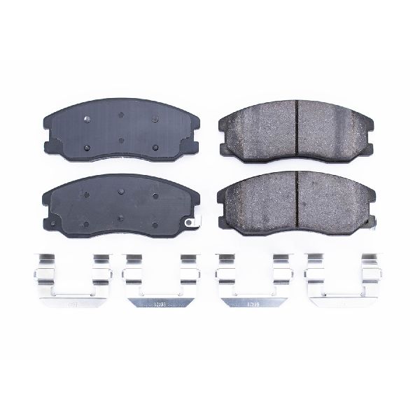 Disc Brake Pad Set - Front for 2012-2015 Chevrolet Captiva Sport (Powerstop 17-1264)