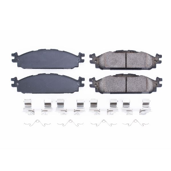 Disc Brake Pad Set - Front for 2011-2019 Ford Explorer (Powerstop 17-1508)