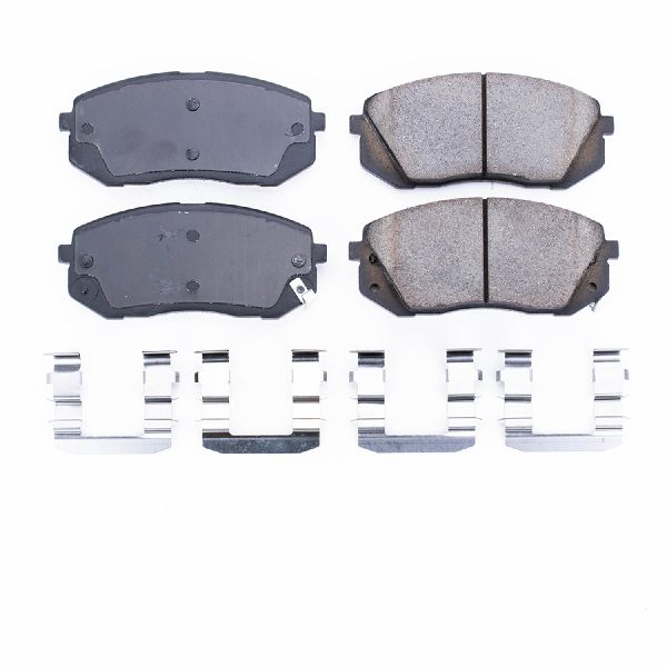 Disc Brake Pad Set - Front for 2007-2012 Kia Rondo (Powerstop 17-1295)