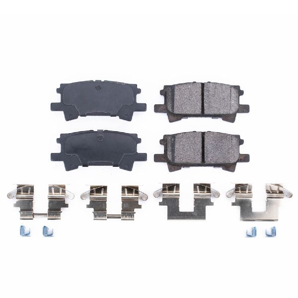 Disc Brake Pad Set - Rear for 2004-2007 Toyota Highlander (Powerstop 17-996)
