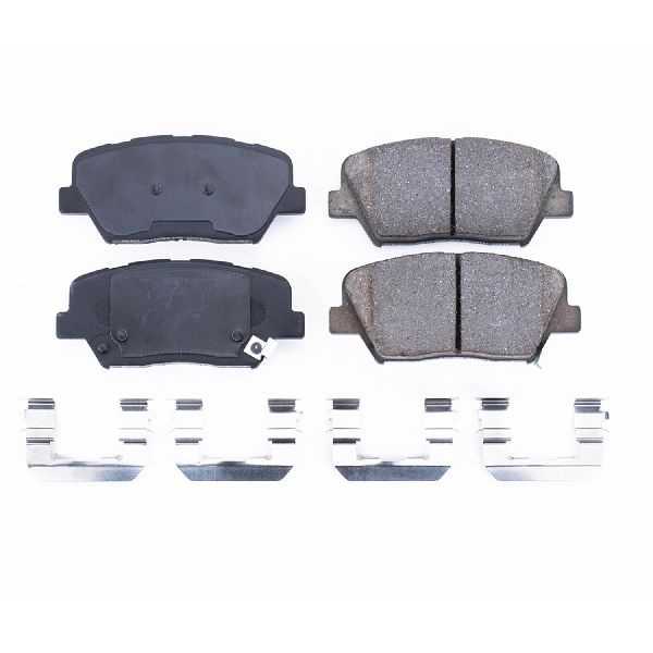 Disc Brake Pad Set - Front for 2014-2017 Kia Rondo (Powerstop 17-1432)