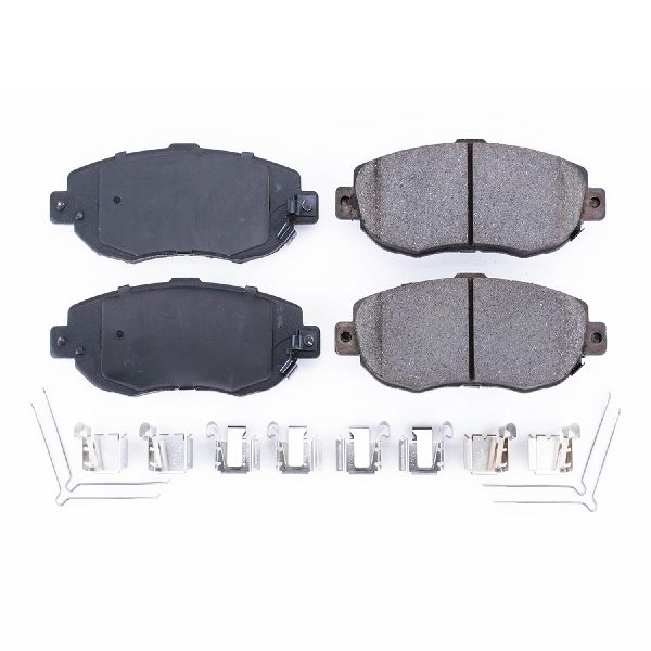 Disc Brake Pad Set - Front for 2002-2010 Lexus SC430 (Powerstop 17-619)